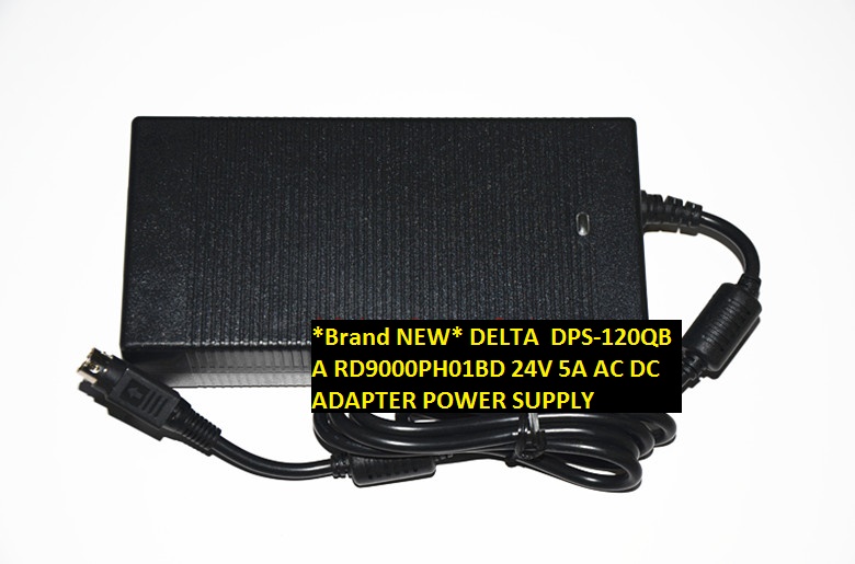 *Brand NEW*24V 5A DELTA RD9000PH01BD DPS-120QB A AC DC ADAPTER POWER SUPPLY